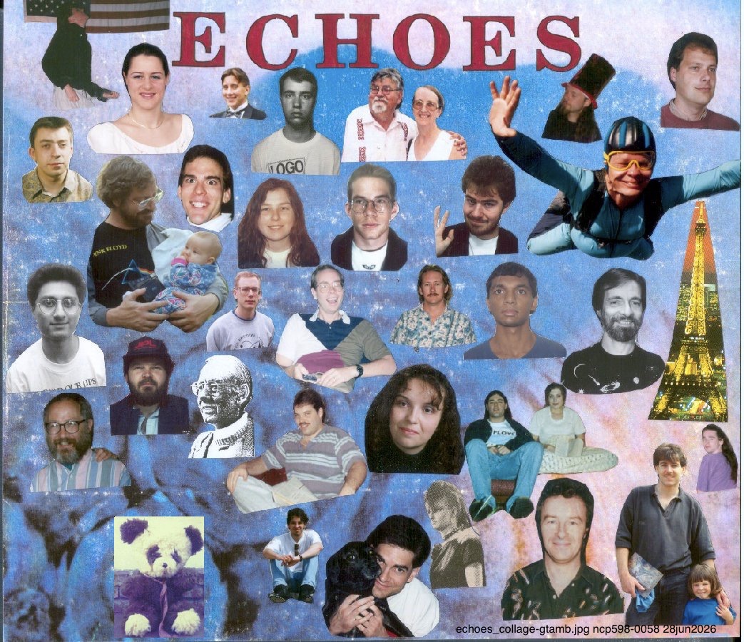 thank you for echoes collage