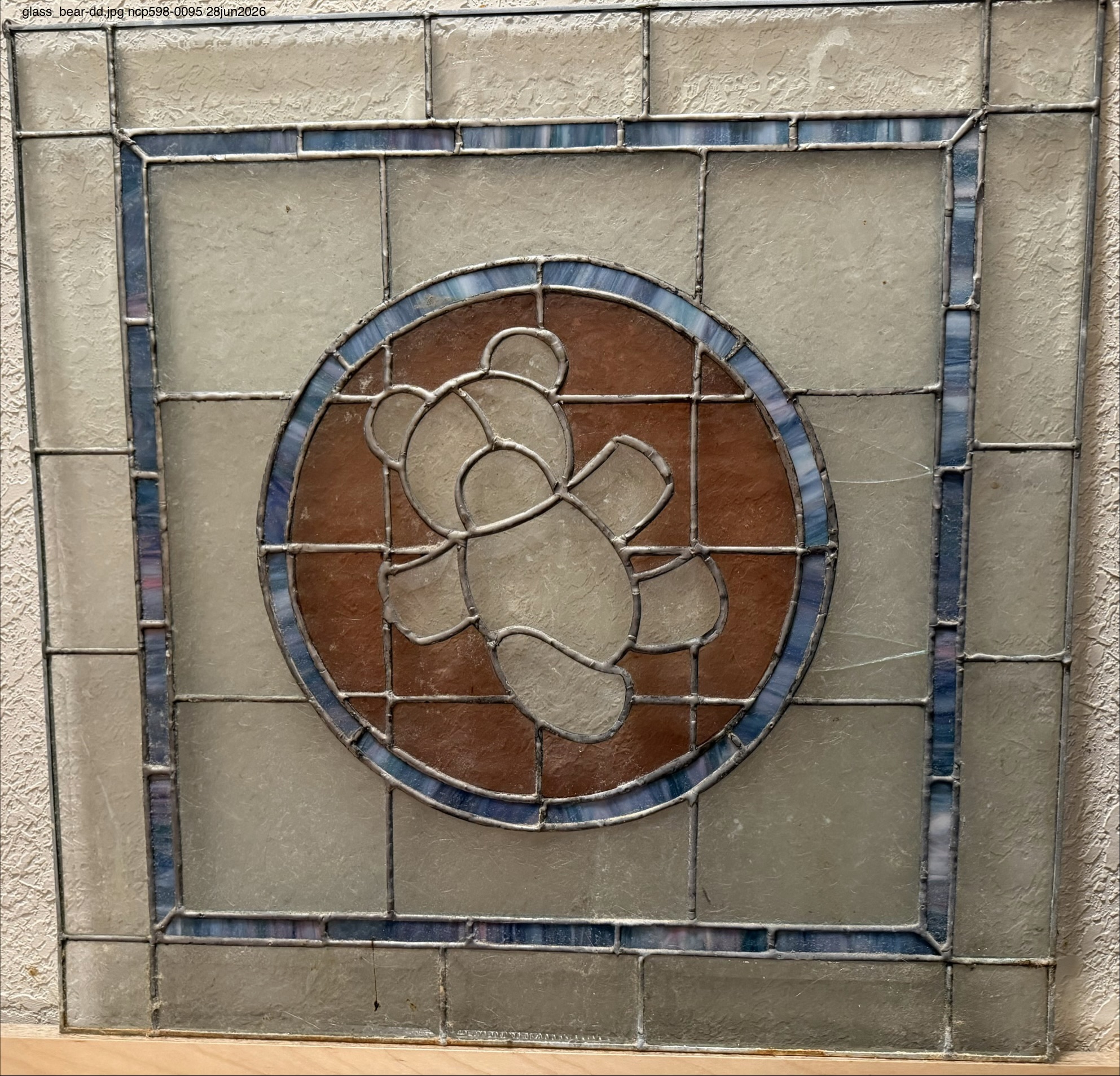 Classic Stained Glass <em>echoes</em> Bear