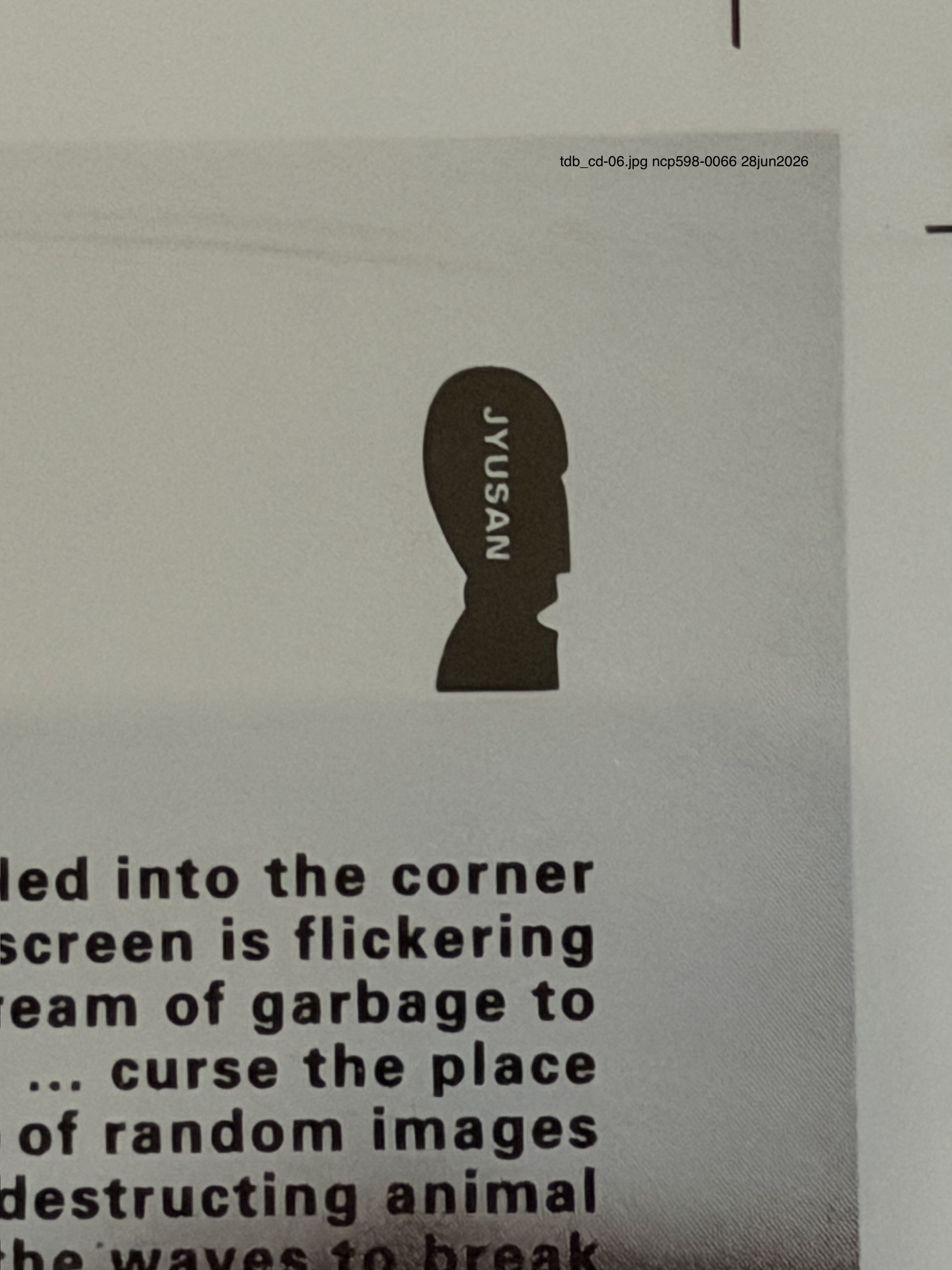 CD Booklet Page 13 Variant