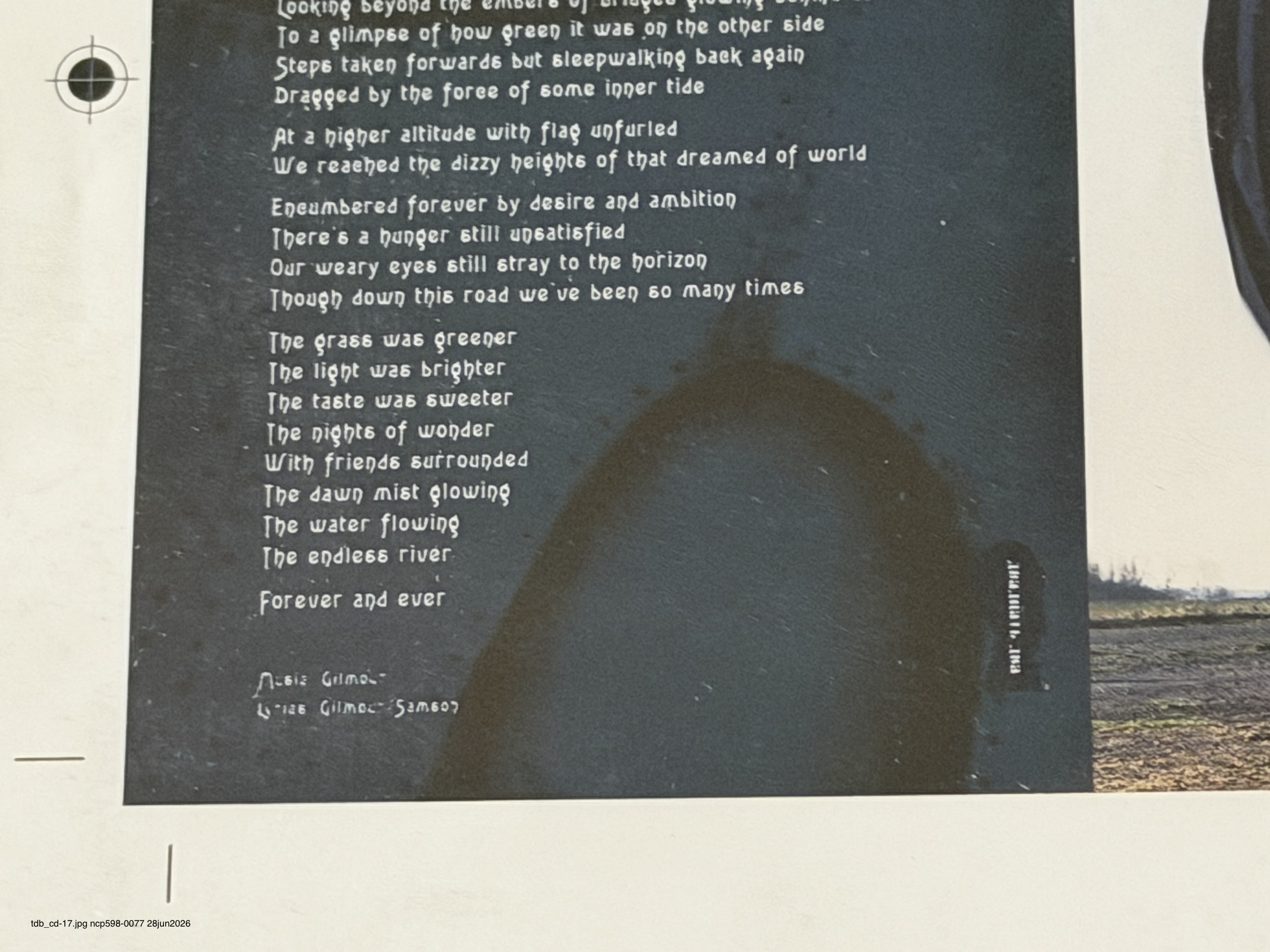 CD Booklet Page 22 Variant