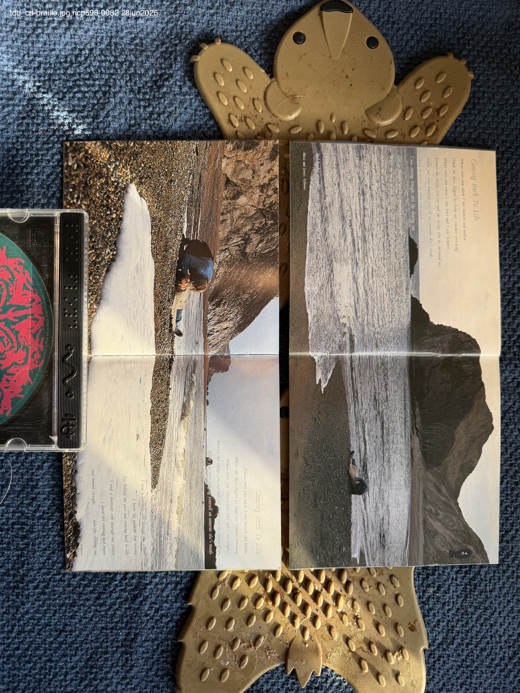 Braille on uk cd